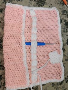 Handmade Crochet hook set holder pouch