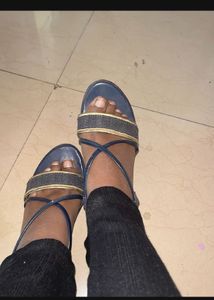 Navy Blue Women's Sandals