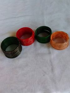 Glass bangles