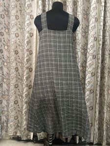Chic Plaid A-Line Dress