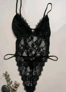 Black Lace Bodysuit