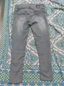 Stylish Grey Denim Jeans