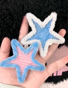 Cute Plush Star Hair Clips (Set of 2)