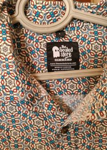 The Souled Store Patterned Short Sleeve Shirt