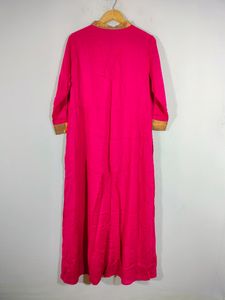 Rose Pink And Gold Kurtas (Women's)