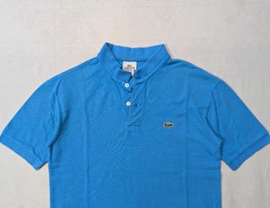 Men's Blue Lacoste Polo Shirt