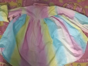 Pastel Tie-Dye Bell Sleeve Top