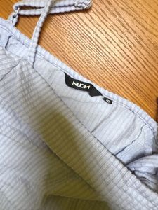 Westside Light Blue Wide Leg Jumpsuit