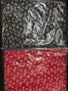 black and red short frock combo kurtis size L