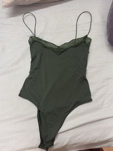 Lace Trim Bodysuit