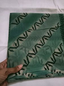 New Cotton Poly Mix Saree