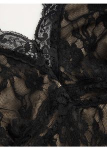Black Lace Cami Top