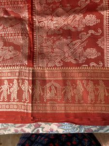 Pure silk baluchari saree