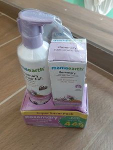 Mamaearth Rosemary anti hair fall combo