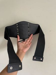 Black Corset Style Belt