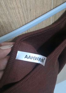 Brown Cropped Tank Top