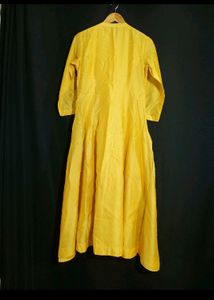 Yellow Women's Long Kurta