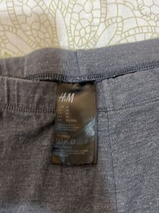 H&M Gray Leggings - Size