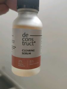 Deconstruct clearing serum
