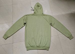 Comfortable Light Green Hoodie