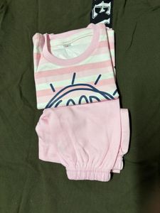 Cute "Good Vibes" Striped Outfit