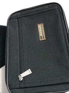 black bag with 4 compartments