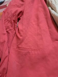 light coral pink blazer