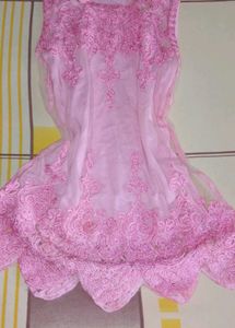 asthetic Pink lace Top🩷