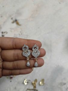 Elegant Ruby &amp; Diamond Earrings