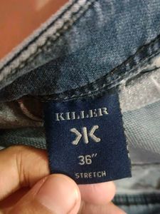 Stylish Light Wash Denim Jeans