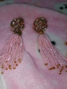 Pink Crystal 💞🩷 beautiful Earings