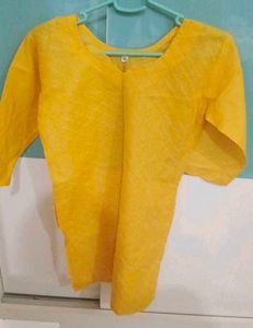 Yellow Kurta - Elegant Ethnic Wear