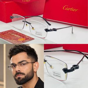 Cartier Rimless Blue Light Blocking Glasses