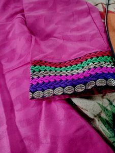 Magenta Pink Designer Kurti