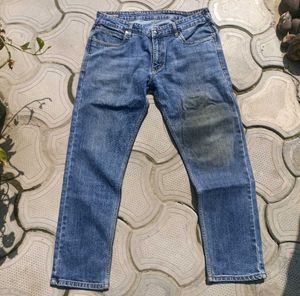 Emporio Armani Classic Blue Denim Jeans