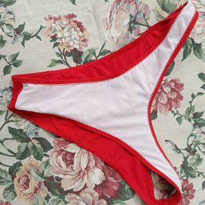Women's Red Bikini Bottom