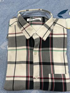 Zara Men's Plaid Button-Up Shirt