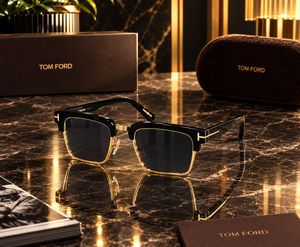 Tom Ford Black &amp; Gold Eyeglasses