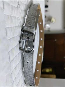 Sparkly Silver Fashion Belt