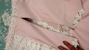Chic Pink Lace Mini Dress