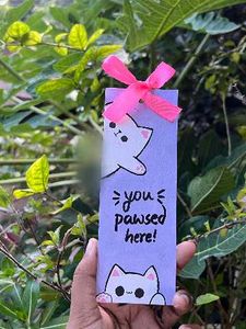 Handmade Cat Bookmarks - Set of 2