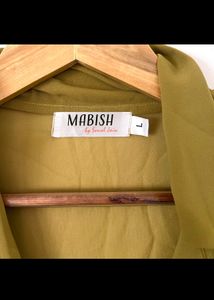 Olive Greenish Mustard Overcoat ✨