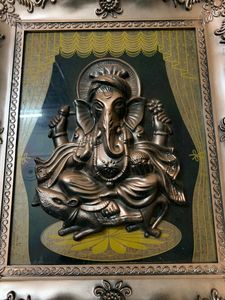 🆕GANESHA 3D WALL Hanging Relief Mural/Art
