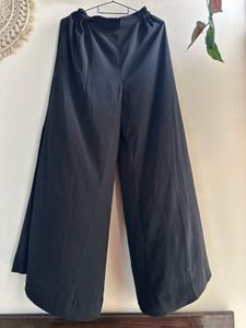 Black Wide Leg Palazzo Pant