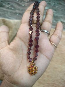 Exquisite Beaded Necklace with Pendant