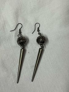 Spiked Drop Earrings