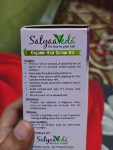 Satyaaveda Organic Hair Colour Kit