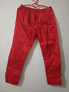 Vibrant Red Kurta