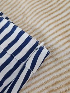 Striped Wide-Leg Palazzo Pants