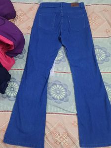 Blue Flare Jeans